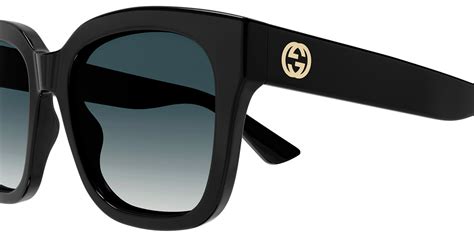 Gucci™ GG1338SK 003 54 Black Sunglasses 